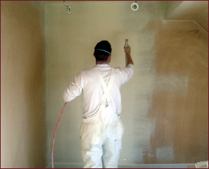 PJM Decorators Spaying Wall